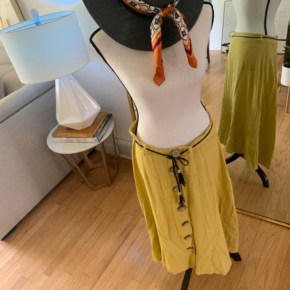 Linen skirt